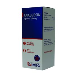 ANALGESIN - Dipirona 250 mg / 5 mL